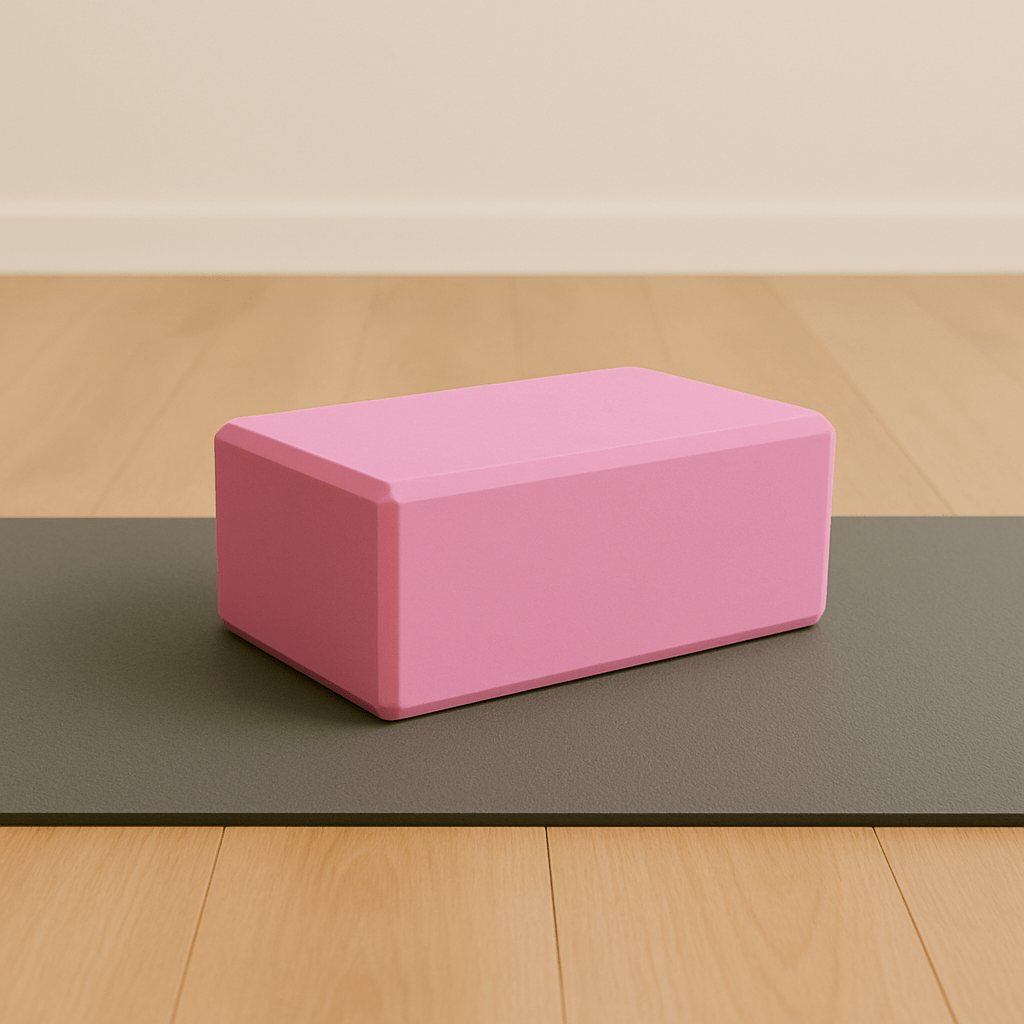 brique yoga rose