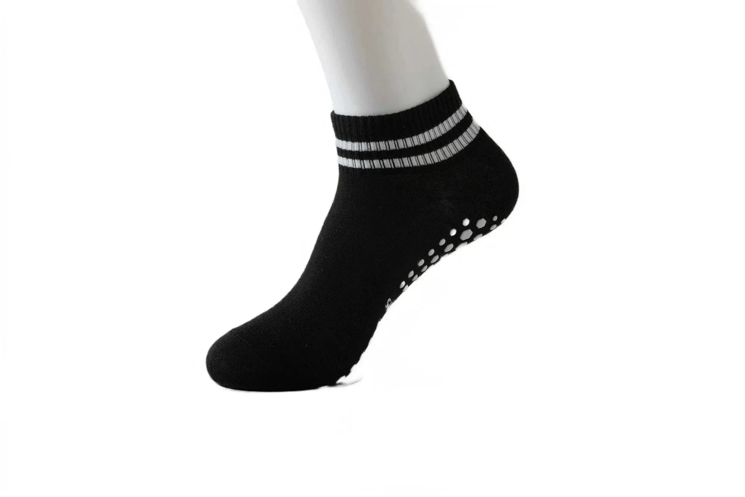 Chaussettes de Yoga Bicolores à Rayures
