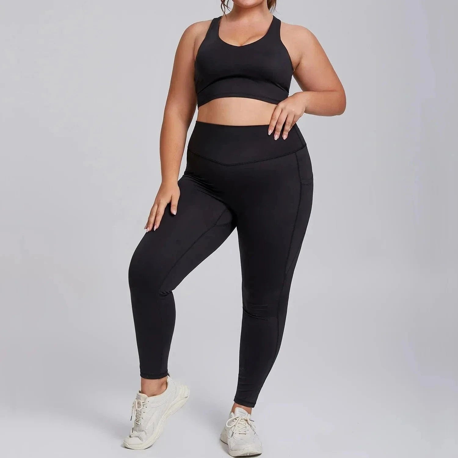 Combinaison de Yoga Grande Taille Essentielle