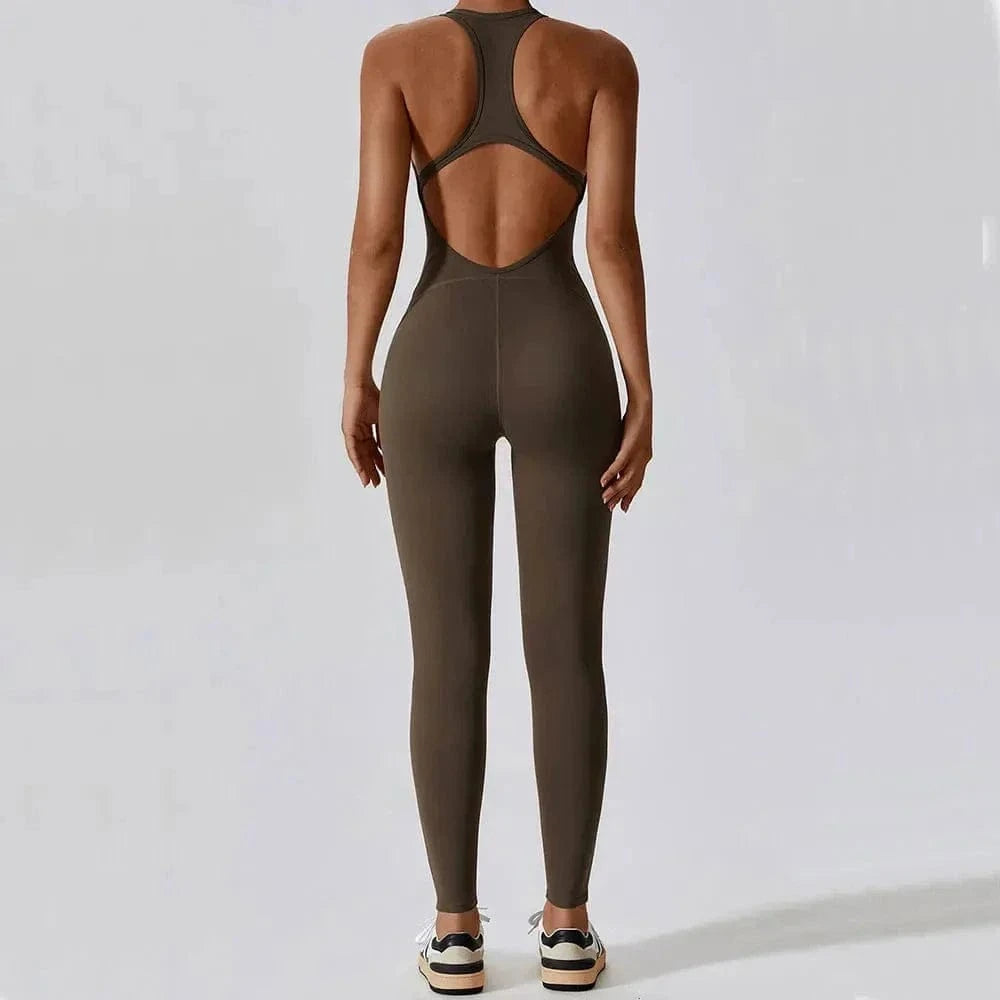 Combinaison de Yoga Intégrale Design Croisé