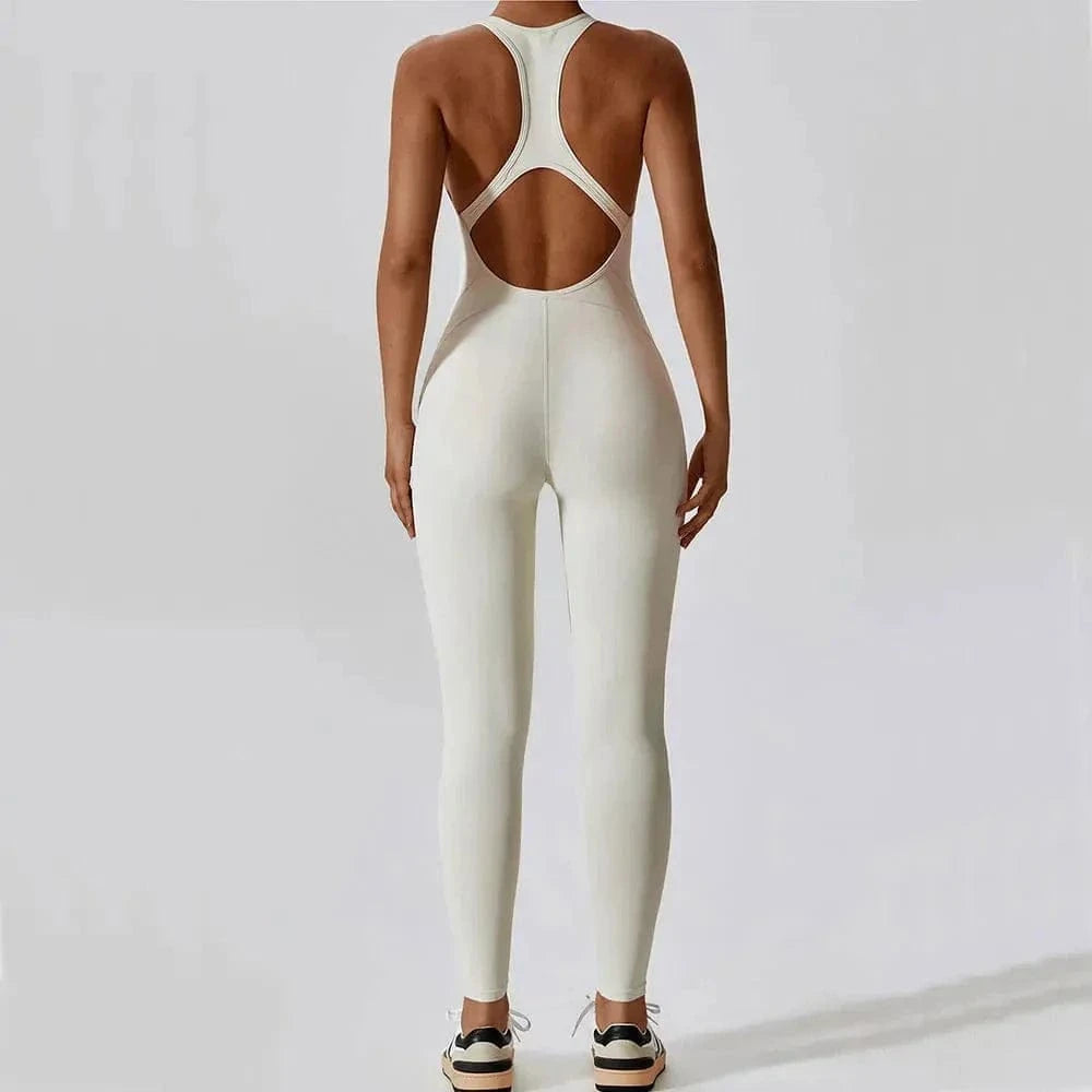 Combinaison de Yoga Intégrale Design Croisé