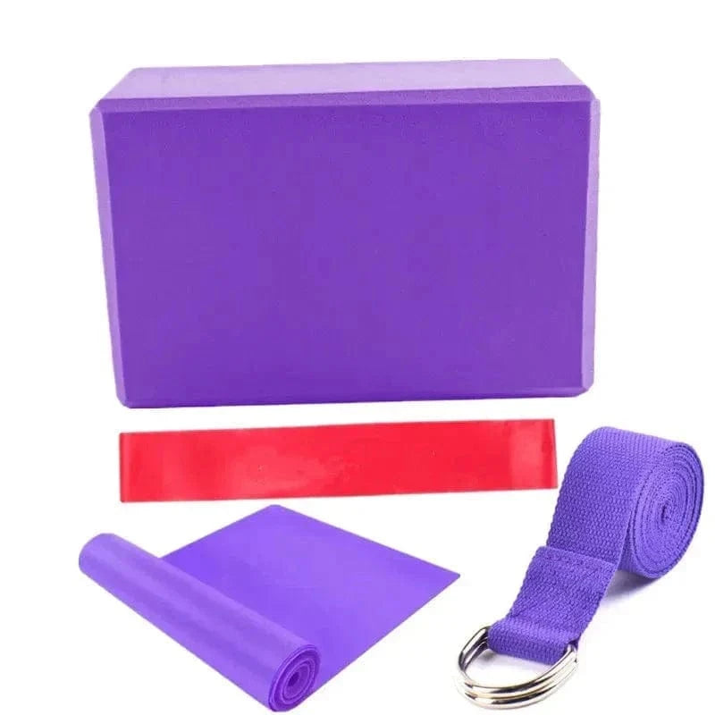 Kit de 4 Briques de Yoga Colorées
