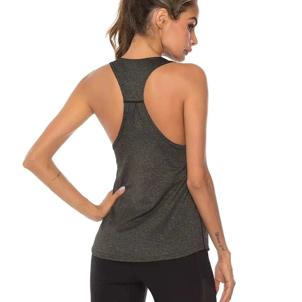 Tee-shirt Yoga Femme Sans Manches